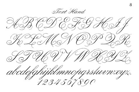 Typography Printable - Fancy Script - Monograms | Cursive letters fancy, Cursive fonts alphabet ...