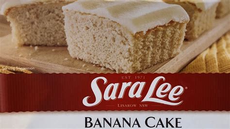 Sara Lee Banana Cake - YouTube