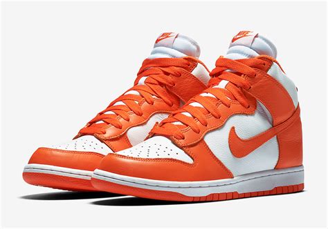 Nike Dunk High Retro QS "Syracuse" - SneakerNews.com