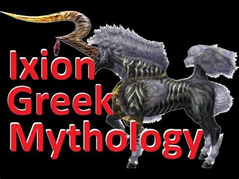 Ixion - Greek Mythology - YouTube