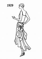 Flapper Coloring Pages For Adults Sketch Coloring Page sketch template