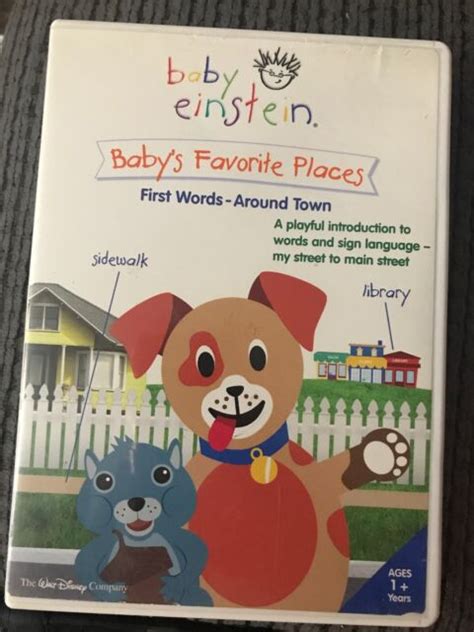 Baby Einstein Baby's Favorite Places First Words Around Town DVD 2007 | eBay