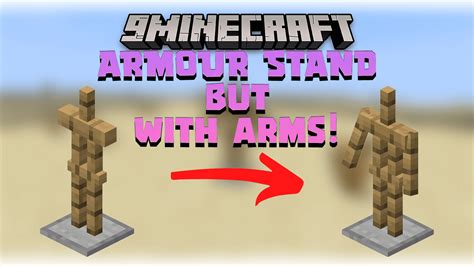 Armor Stand With Arms Data Pack (1.19.2, 1.18.2) - Putting Arms To Your Armor Stand! - Mc-Mod.Net