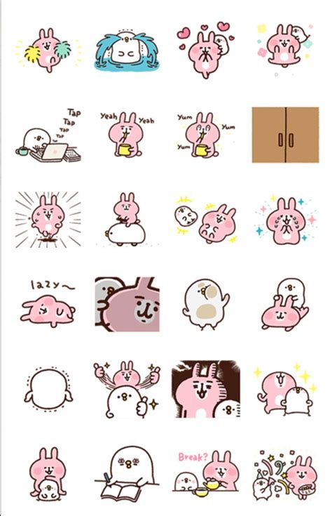 10 best Japanese Line Stickers Samples images on Pinterest | Decals, Sticker and Stickers