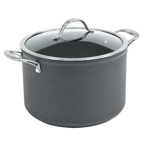 ProCook Professional Anodised Non-Stick Stock Pot with Lid | 24cm | 7 ...