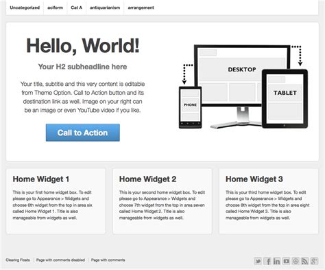 Free Responsive Wordpress Themes - Creative Beacon