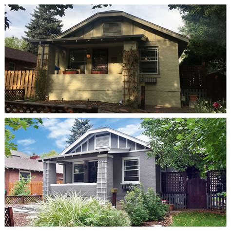 Monroe Street Home Exterior Painting Before & After - Paint Denver ...