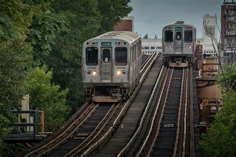 CTA Blue Line train 105 Photograph by Jim Pearson | Fine Art America