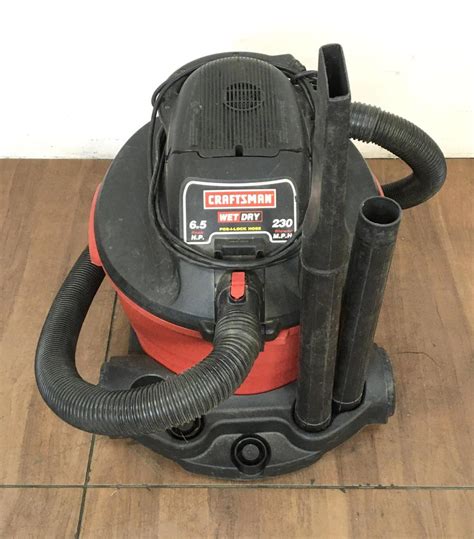 Lot - Craftsman 16 Gallon 6.5 HP Wet/ Dry Vacuum