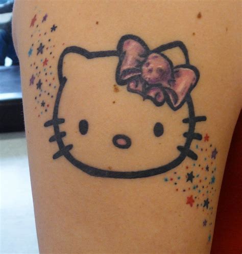 35+ Cute and Crazy Hello Kitty Tattoo Design Ideas | Hello kitty tattoos, Hello kitty, Cute tattoos