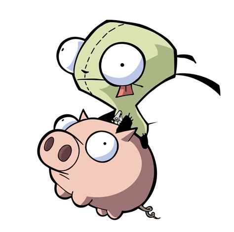 Gir In Pig Photo by areeLi_15 | Photobucket | Invader zim, Cartoon, Baby pigs