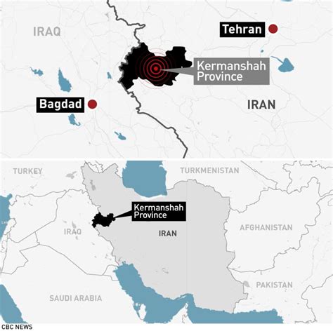 Magnitude 5.9 earthquake in western Iran injures nearly 290 | CBC News