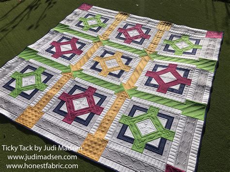 TT1 | Ticky Tack quilt by Judi Madsen, available as a custom… | Flickr