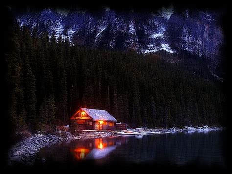 Log Cabin Wallpapers and Screensavers - WallpaperSafari