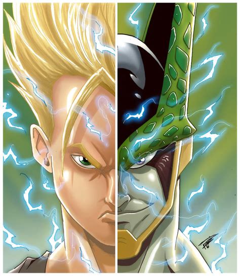 Gohan Vs Cell by Prince376 on DeviantArt