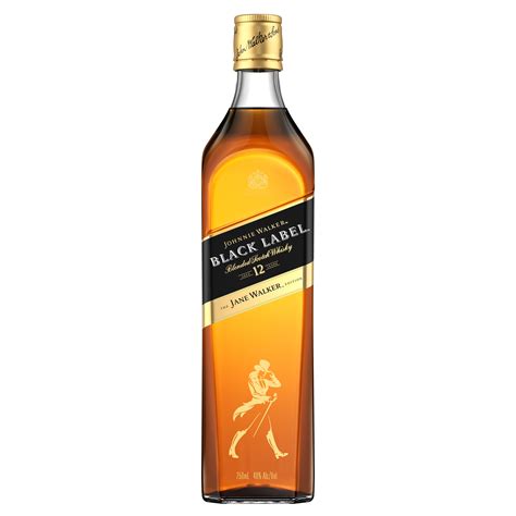 Johnnie Walker Black Label The Jane Walker Edition Blended Scotch Whisky, 750 mL (80 Proof ...