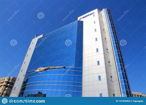 Petrom, Romania stock image. Image of office, romania - 147429363