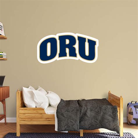 Oral Roberts Golden Eagles Logo Wall Decal | Shop Fathead® for Oral Roberts Golden Eagles Decor