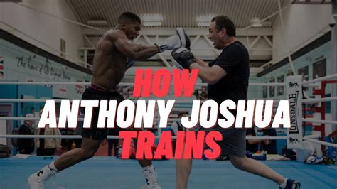 Anthony Joshua's Incredible Training Routine | Full Breakdown - YouTube