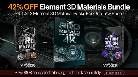 Free Element 3D Models and Materials