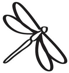 Dragonfly Outline - ClipArt Best