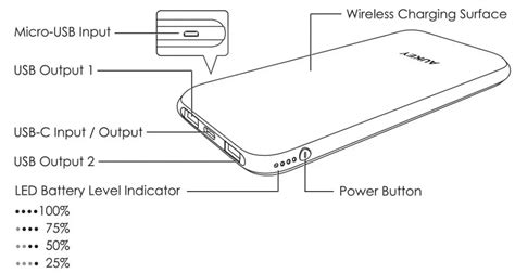 AUKEY Wireless Charging Power Bank User Manual