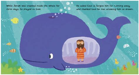 Jonah and the Whale - Banana Bear Books Design and Illustration