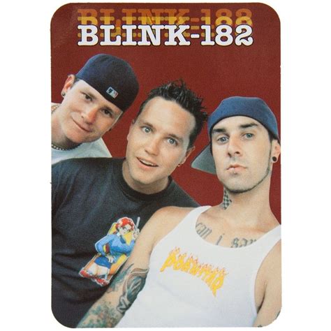 Blink 182 - Group - Sticker - OS / Multi | Blink 182, Band photos, Cool stickers