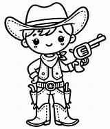 Cowboy With Pistol coloring Page  Download Print Or Color Online For Free sketch template