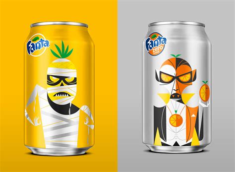 Fanta Halloween — Yiwen Lu Design