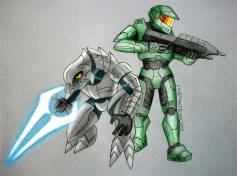 Master Chief and the Arbiter by SpartanB214 on DeviantArt