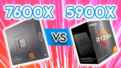 AMD Ryzen 5 7600X vs AMD Ryzen 9 5900X – Which CPU is Best? - GeekaWhat