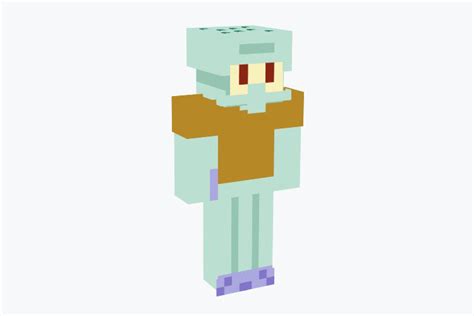 The Best Squidward Tentacles Skins for Minecraft – FandomSpot