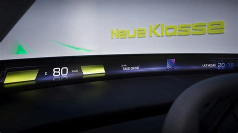 BMW Neue Klasse EV Interior Teased, Will Sport Full-Width Display