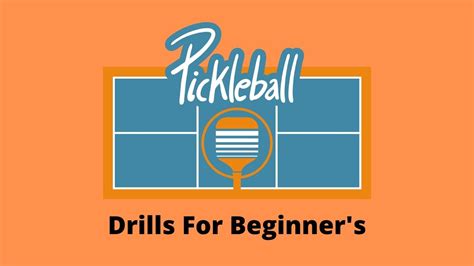 Pickleball Drills For Beginners And Advanced Players