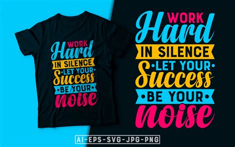 Motivational Typography T-shirt Design Graphic by PodLab · Creative Fabrica