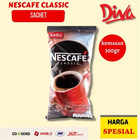 Jual [100gr] Kopi Nescafe Classic Sachet | Shopee Indonesia