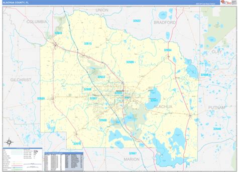 Maps of Alachua County Florida - marketmaps.com