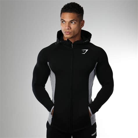 Gymshark Fit Hooded Top - Black at Gymshark UK | Be a visionary. | Fits ...