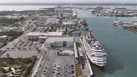 Port Canaveral in early stages of planning new cruise terminal - YouTube