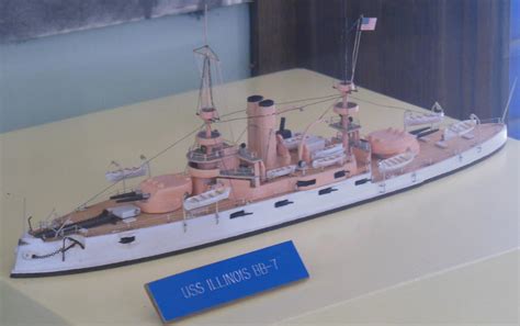 USS Illinois BB-7 Model by rlkitterman on DeviantArt