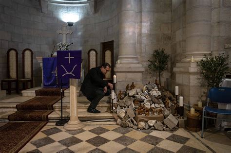 ‘God Is Under the Rubble in Gaza’: Bethlehem’s Subdued Christmas - The ...