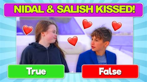 Salish & Nidal Kissed! 😘 - YouTube