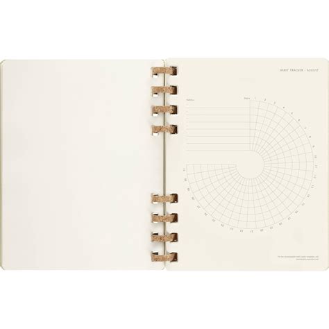 Moleskine 2023-24 Academic Spiral Planner 8"x9.25" Kiwi 1 ct | Shipt