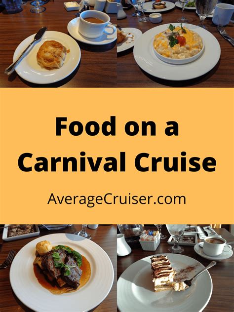 Ultimate Guide to Food on a Carnival Cruise - Average Cruiser