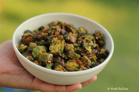 Indian Okra Fry/ Crispy Bhindi Fry Recipe | RedChillies