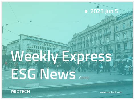 Jun 5 | HSBC launches AI-powered ESG index- MioTech Research Institute