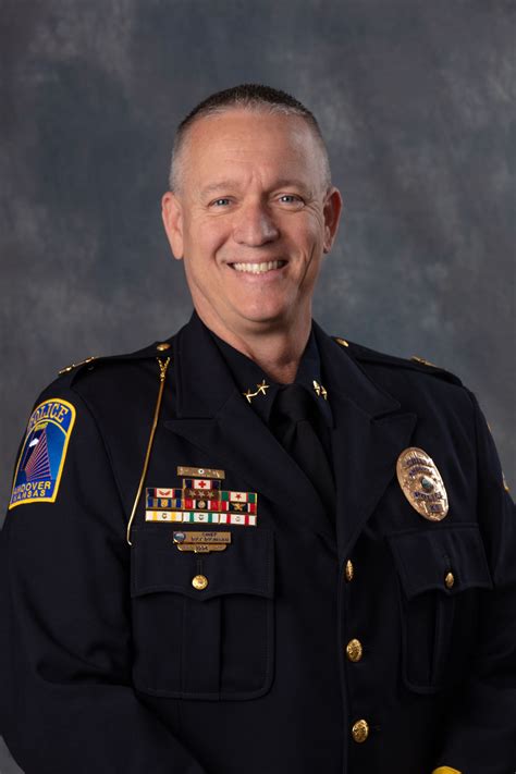 Chief of Police Biography | Andover, KS - Official Website