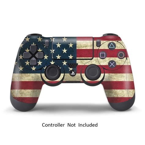 Skin Stickers for Playstation 4 Controller - Vinyl Leather Texture ...