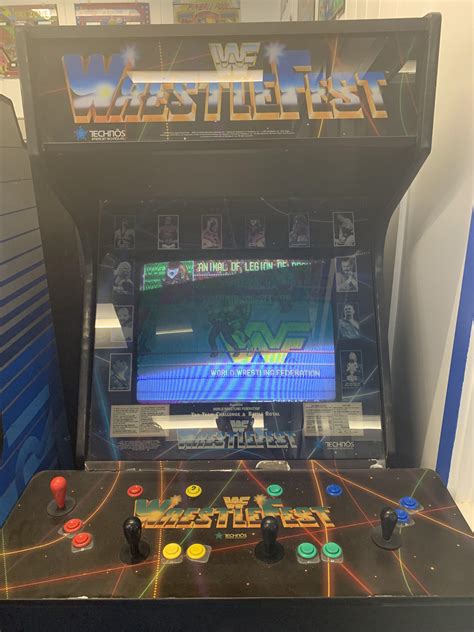 WWF WrestleFest arcade game I found at my local arcade : r/SquaredCircle